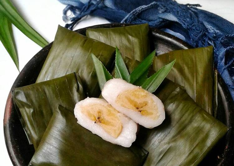 resep cara bikin Nagasari / kue pisang