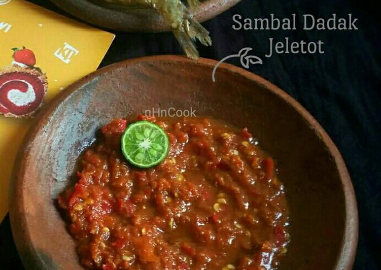 Cara Gampang Membuat Sambal Dadak Jeletot yang Bisa Manjain Lidah