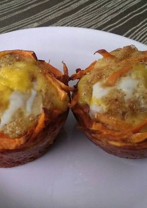 A picture of Sweet Potato and Egg Cups.