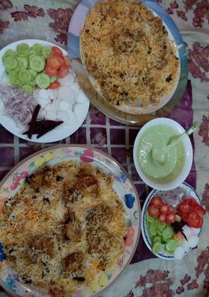 A picture of Sindhi Biryani.