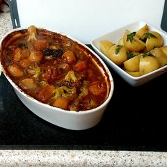 A picture of My Sausage Casserole 🥰#Mainmeal#Eattherainbow.