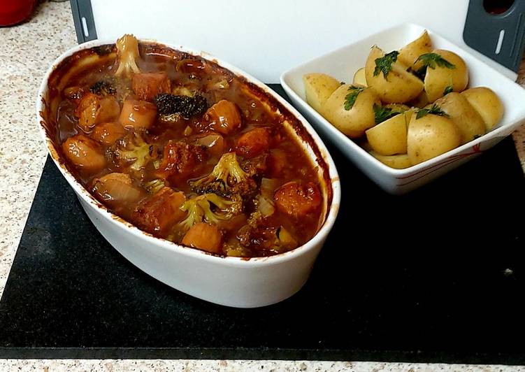How to Make Super Quick Homemade My Sausage Casserole 🥰#Mainmeal#Eattherainbow