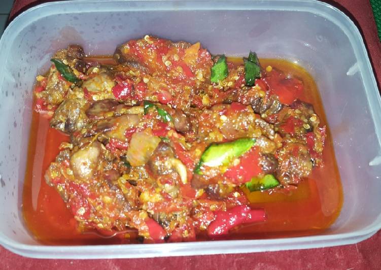 Bahan Sambel Petir Ati Ampela | Cara Bikin Sambel Petir Ati Ampela Yang Bisa Manjain Lidah