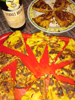 Una foto de Tortilla de Papa y tortilla de boniato!