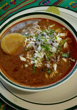 Una foto de Caldito Bichi de barbacoa