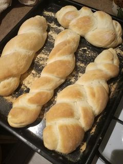Una foto de Pan casero muuuuuy fácil y espectacular!!