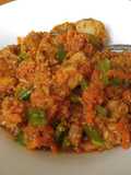 Pollo guisado con Quinoa y vegetales