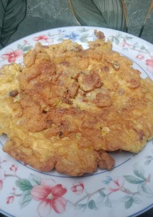Foto resep Telur Dadar Isian Bacang