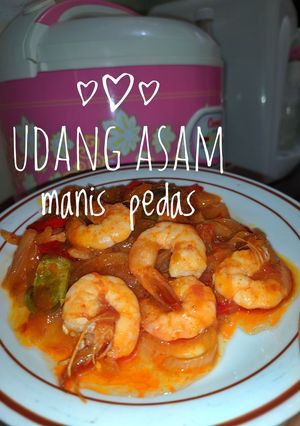 Foto resep Udang asam manis pedas