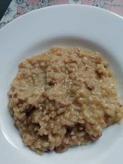 Una foto de Risotto de champiñones