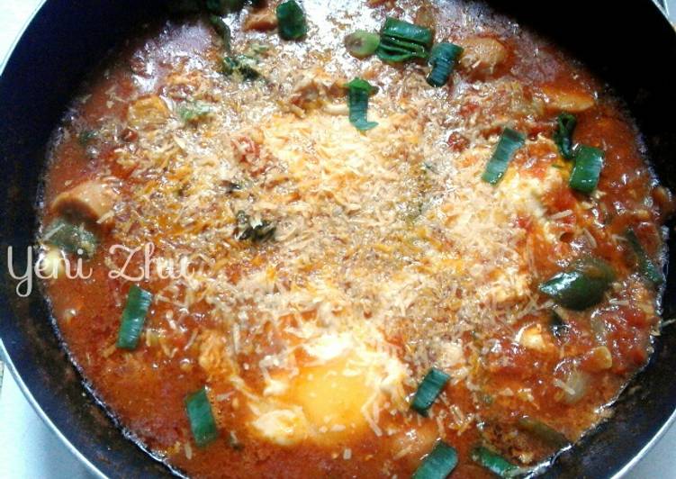 Resep Telur Rebus Saus Tomat oleh YeniSu - Cookpad