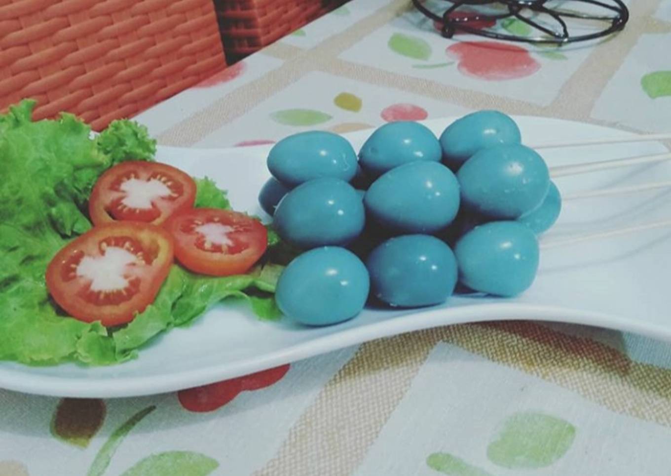 Sate Puyuh Biru