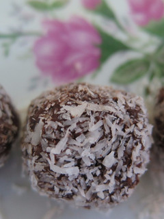 Una foto de Trufas de Porotos Negros