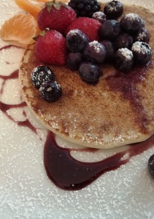Une photo de Healty pancakes
