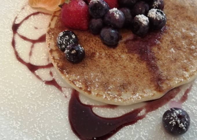 Recette Parfait Healty pancakes