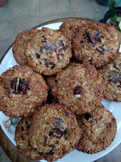 Una foto de Galletitas de avena y coco