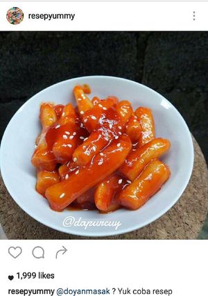 Foto resep Tteokbokki