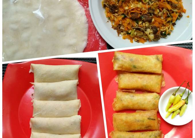 Resep Lumpia isi daging Yang Bisa Manjain Lidah