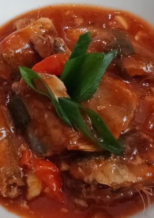 Foto resep Ikan kembung saus padang