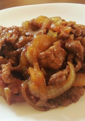 Foto resep Daging sapi saos mentega