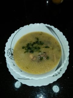 صورة لوصفة شوربة بيضاء