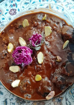 عکسی از دستور رنگینک با زیره
