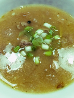 A picture of Christmas turkey arroz caldo.