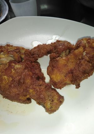 A picture of Marinated chicken.