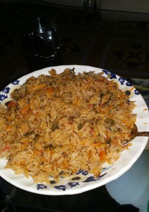 A picture of Rice mix.