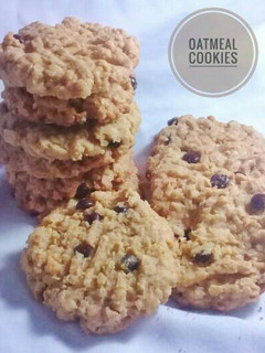 Foto resep Oatmeal Cookies (enak, renyah, healthy😄)