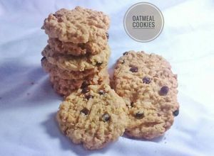 Foto resep Oatmeal Cookies (enak, renyah, healthy😄)