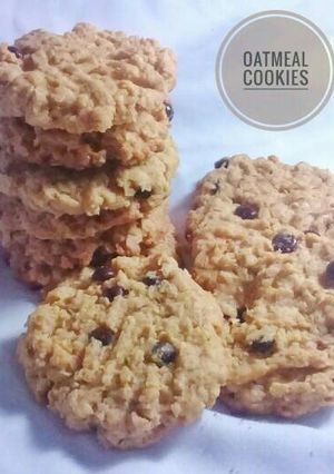 Foto resep Oatmeal Cookies (enak, renyah, healthy😄)