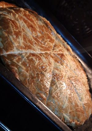 Une photo de Galette des rois salée
