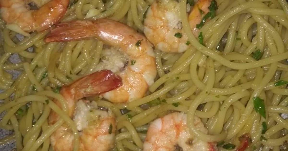 440 resep  aglio olio udang  enak dan sederhana Cookpad