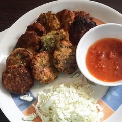 A picture of Sprouted Moong kababs.