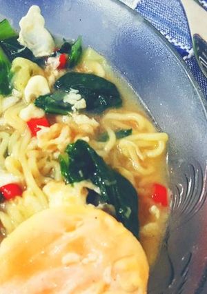 Foto resep Mie rebus ala bunda nun #PR-AnekaMieKuah