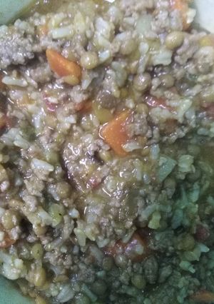 Una foto de Guiso con carne picada