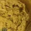 Puré de papas y batatas y queso cheddar
