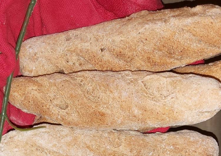 Steps to Make Quick Diet french Baguette 🥖