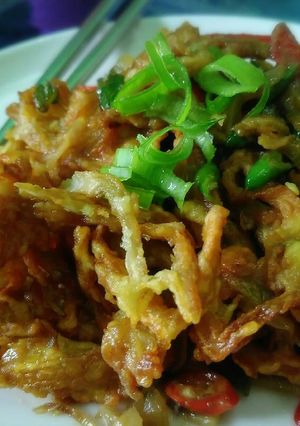 Foto resep Jamur Saos Kuning Telur