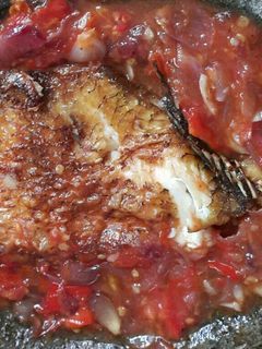 Foto resep Gurami Penyet Sambal Bawang Mandess👍👍👍😙😄