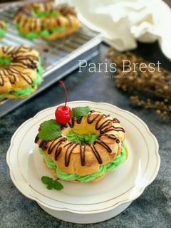 Foto resep Paris Brest Pandan