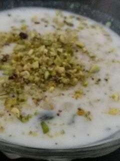 صورة لوصفة شوفان بالحليب حلو