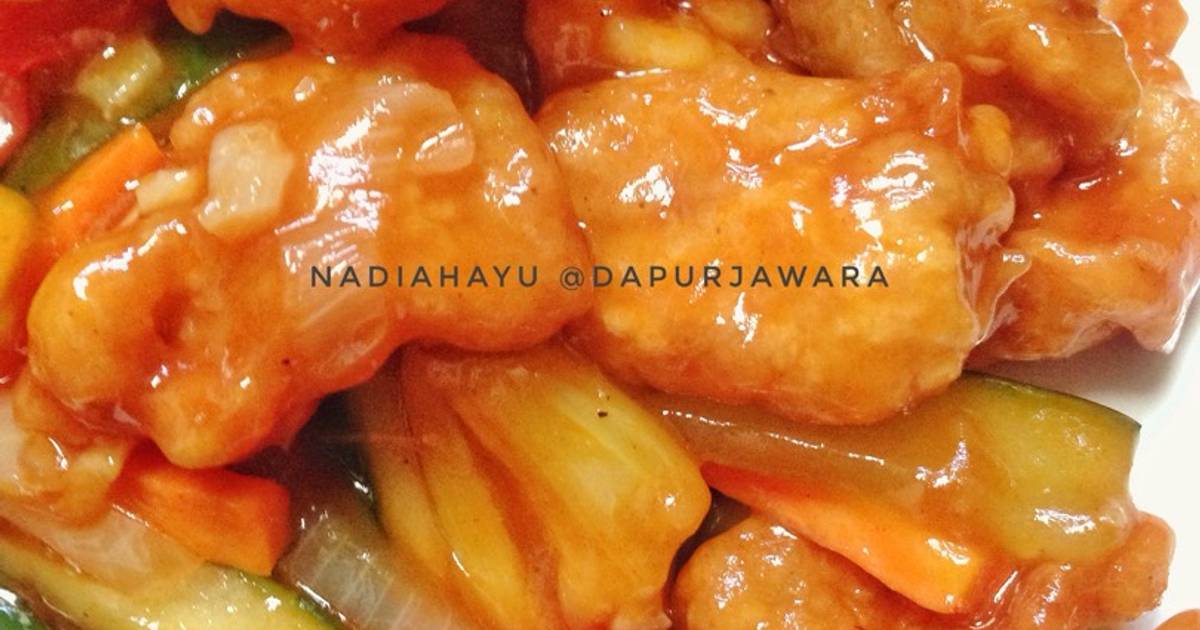 Resep Ayam Asam Manis/Koloke/Kuluyuk oleh Nadia Hayu - Cookpad