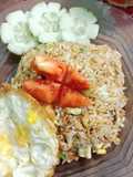 Nasi Goreng Terasi rasa Bunga Kantan/kecombrang/honje