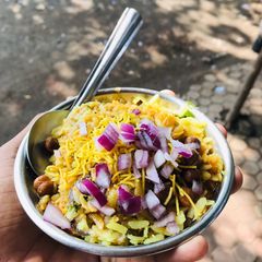 A picture of Kanda Poha.