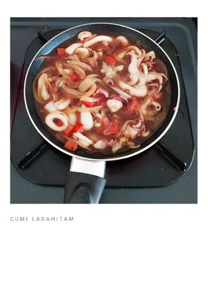 Foto resep Cumi Lada Hitam