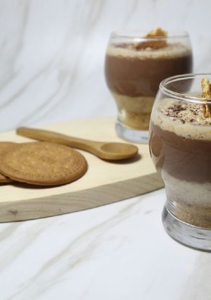 Foto resep Choco Marie Pudding