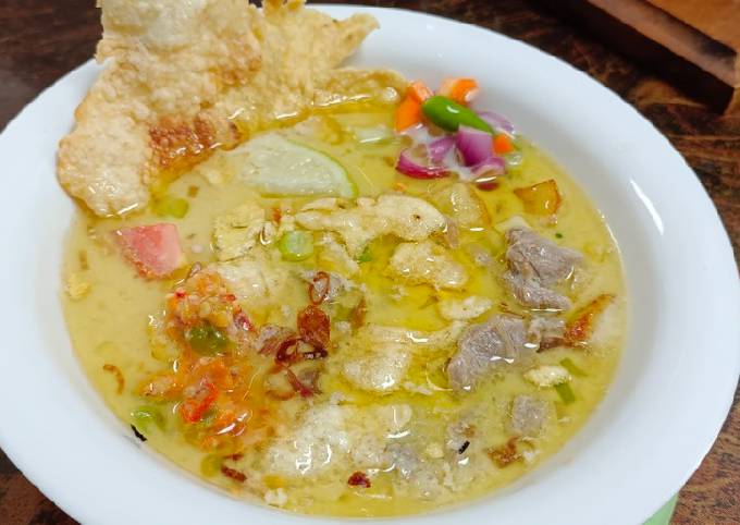 Resep Soto Betawi Kuah Santan Susu Oleh Dapur Bunda Ghazibira Cookpad