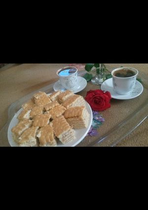صورة لوصفة بسكويت الكاسترد